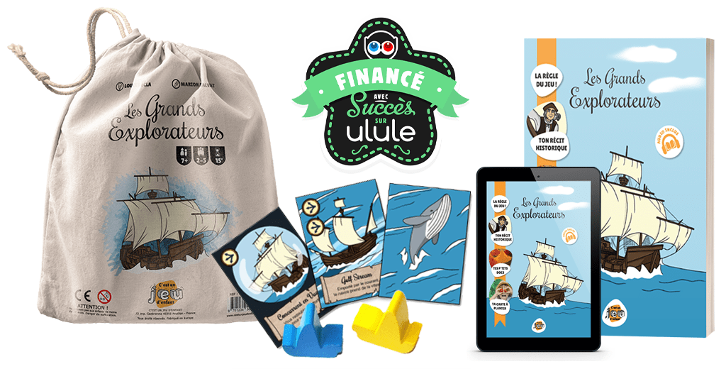 Campagne Ulule réussie - Les Grands Explorateurs
