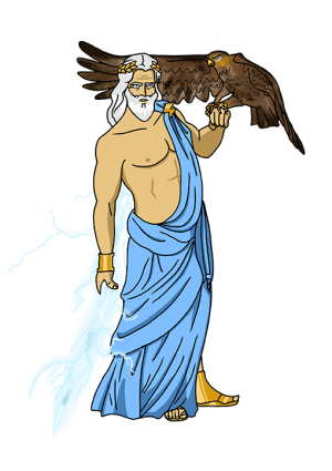 Zeus - Mythologie grecque - C'est un jeu d'enfant - Jeux de société pédagogiques créés par des enseignants